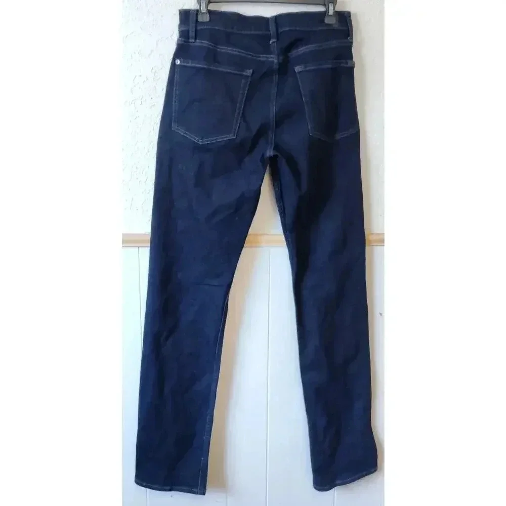 7 For All Mankind Straight‎ Leg Dark Wash Blue jeans Size 31X34 Active Sport